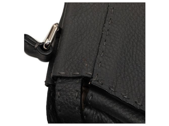 Borsa Fendi Selleria Peekaboo Medium Marrone - vista 4