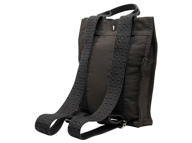 Hermès Mochila Hermes Herline Ad PM Castaño Negro - vista 2