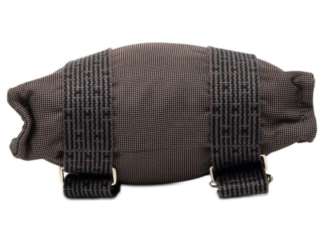 Hermès Zaino Hermes Herline Ad PM Marrone Nero - vista 3