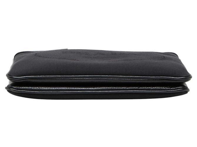 Borsa a tracolla in jacquard con logo Prada Nero - vista 3