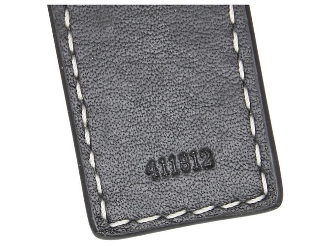 Borsa cesta in pelle nera Loewe Nero - vista 11