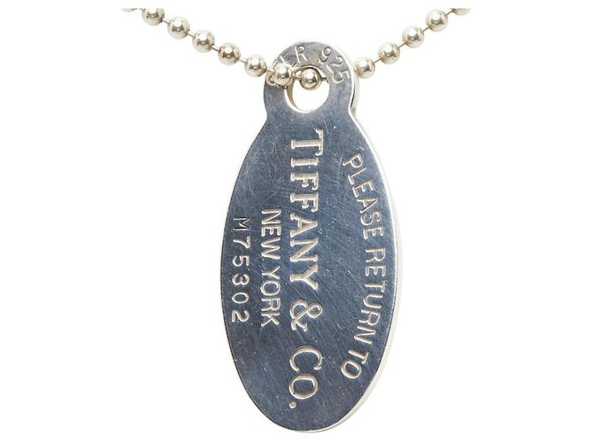 Collana lunga con ciondolo ovale Return to Collection di Tiffany & Co. - vista 2