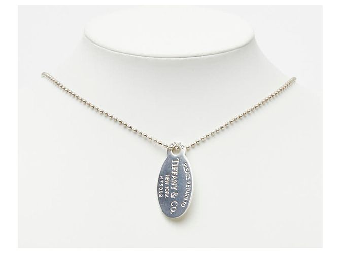 Collana lunga con ciondolo ovale Return to Collection di Tiffany & Co. - vista 7