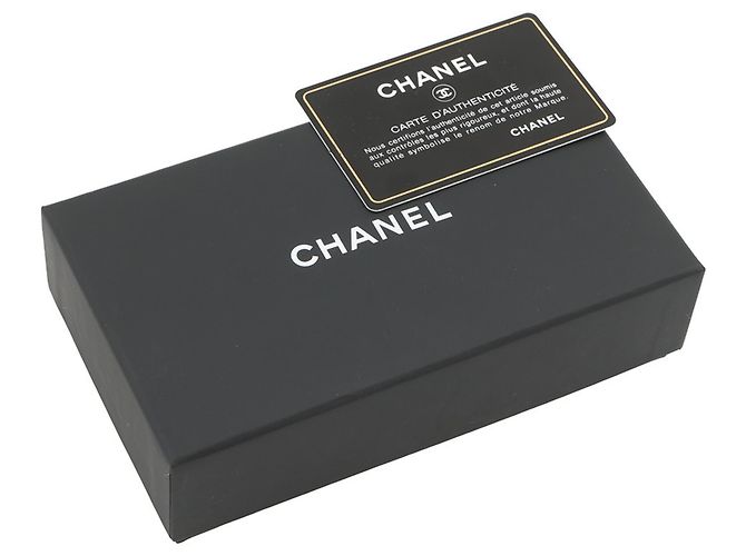 Timeless Monedero de piel de becerro granulado negro Chanel - vista 11