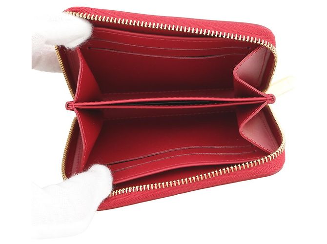 Monedero Louis Vuitton Monogram Vernis Roja - vista 4