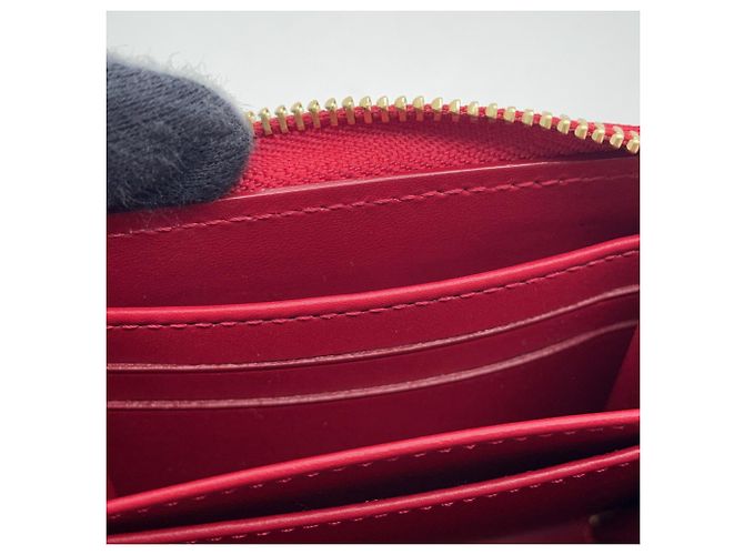 Monedero Louis Vuitton Monogram Vernis Roja - vista 5