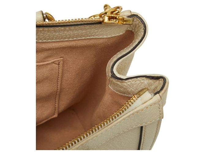 Borsa piccola Gucci Ophidia Sherry Line Double G Crudo - vista 10