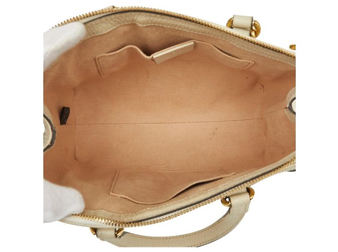 Borsa piccola Gucci Ophidia Sherry Line Double G Crudo - vista 9