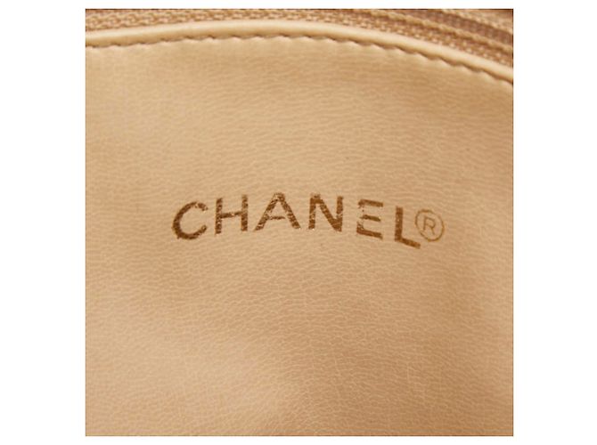 Borsa Tote Chanel Coco Mark Beige - vista 13