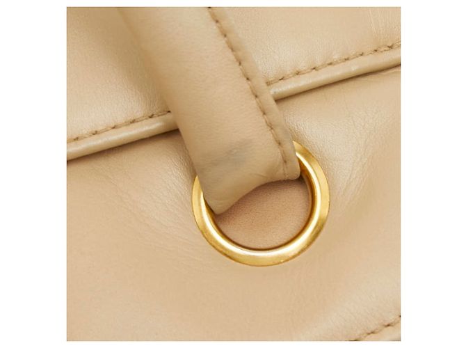 Borsa Tote Chanel Coco Mark Beige - vista 8