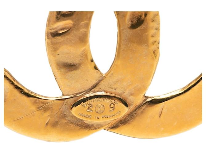 Chanel Coco Mark Vintage Brosche Golden - Ansicht 3