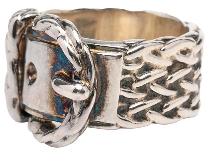 Ring Anello Hermès Diane in argento - vista 2