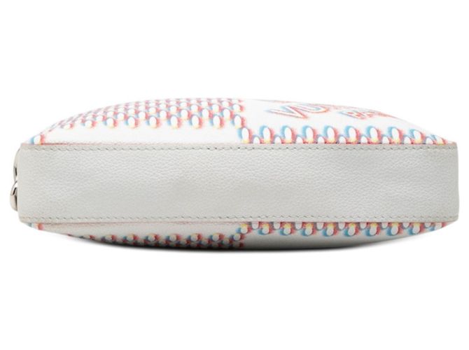 Borsa a tracolla Louis Vuitton Damier Giant Spray Trio Bianco Multicolore - vista 3