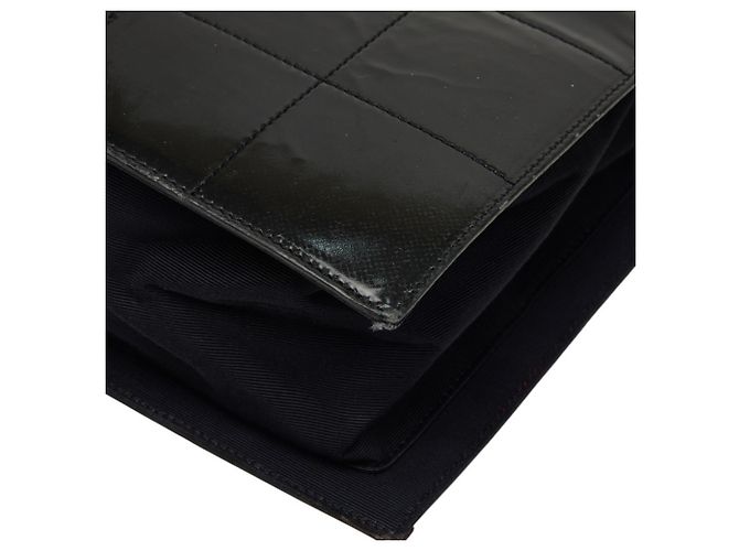 Borsa Tote Chanel Coco Mademoiselle Nero Bianco Rosso - vista 6
