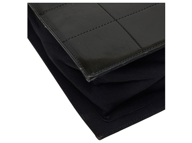 Borsa Tote Chanel Coco Mademoiselle Nero Bianco Rosso - vista 7