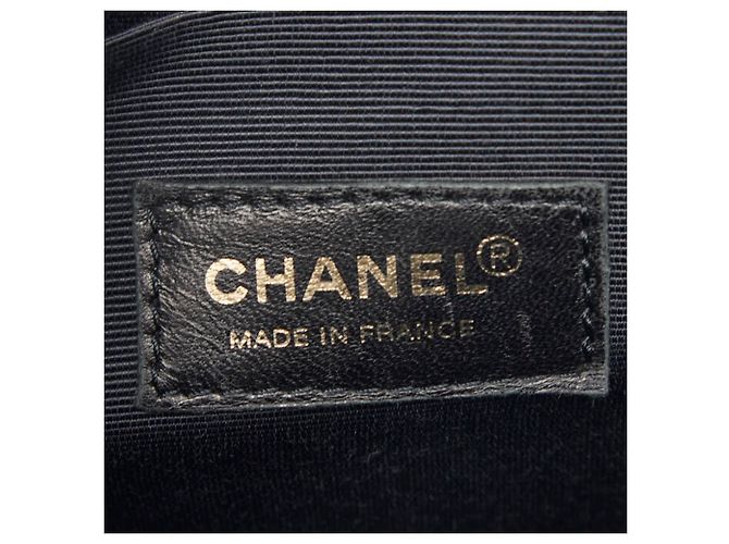 Borsa Tote Chanel Coco Mademoiselle Nero Bianco Rosso - vista 9