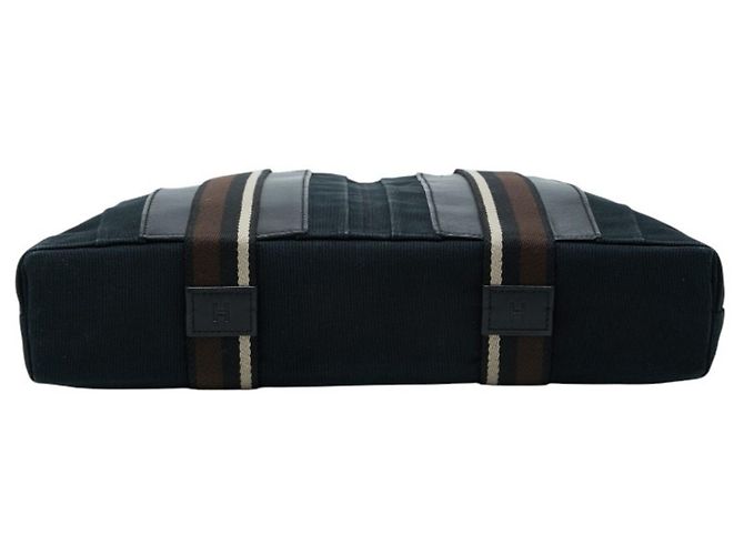 Hermès Borsa Tote Hermes Troca Horizontal MM Marrone Nero - vista 3