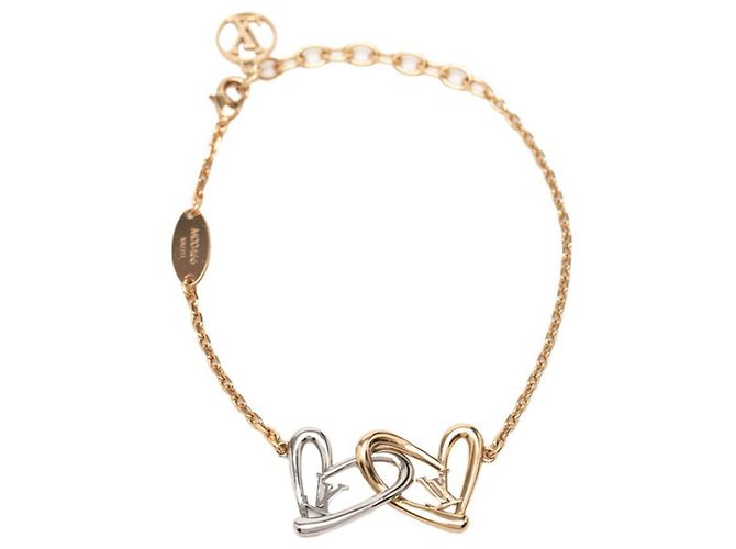 Bracciale Heart Falling in Love Louis Vuitton Argento D'oro - vista 2
