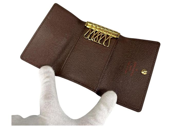 Louis Vuitton Damier Canvas Schlüsselcase Braun - Ansicht 7