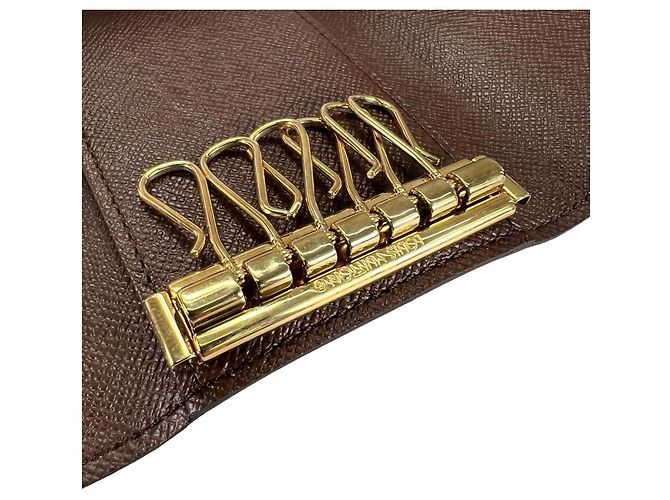 Louis Vuitton Damier Canvas Schlüsselcase Braun - Ansicht 8