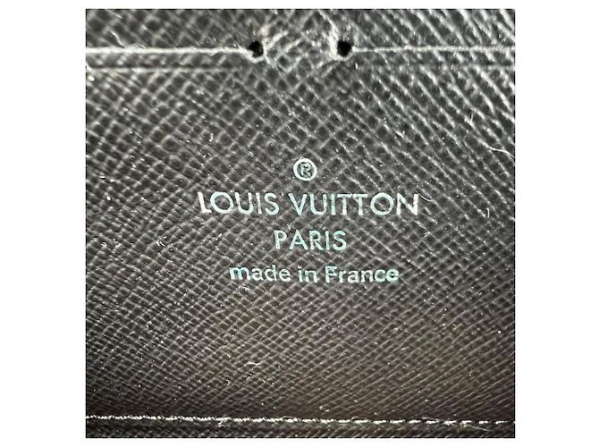 Louis Vuitton Zippy Wallet aus Monogram Canvas Braun Schwarz - Ansicht 14