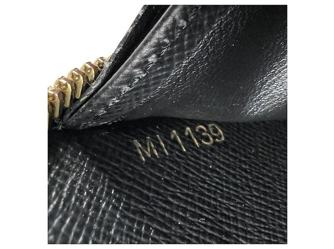 Louis Vuitton Zippy Wallet aus Monogram Canvas Braun Schwarz - Ansicht 15