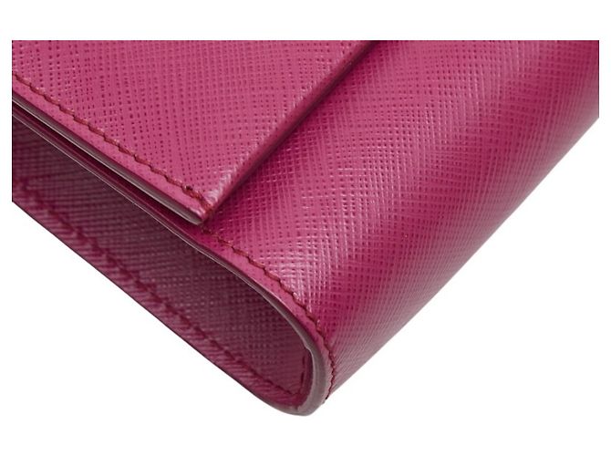 Borsa a tracolla con catena Vara Ribbon Salvatore Ferragamo Porpora - vista 5