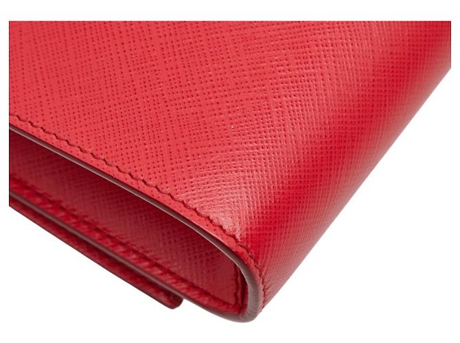 Borsa a mano Salvatore Ferragamo in pelle rossa Rosso - vista 7