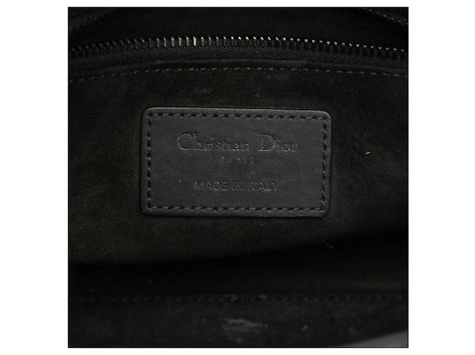 Dior Nero Small Ultra Matte Pelle di vitello Cannage My ABCDior Lady Dior - vista 5
