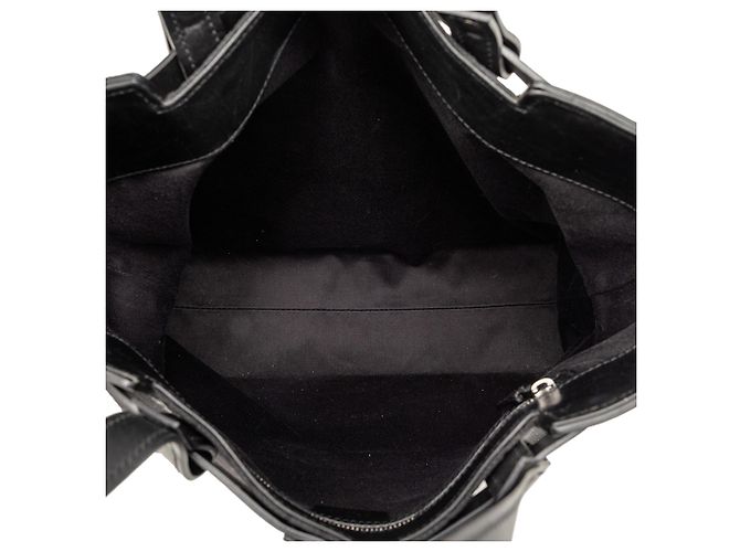 Tote in tela GG nera Gucci Nero - vista 4