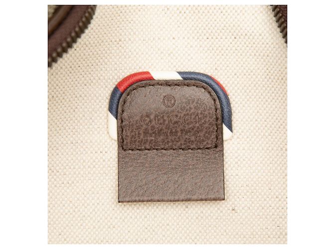 Borsa a tracolla Gucci Beige GG Supreme Courrier - vista 5