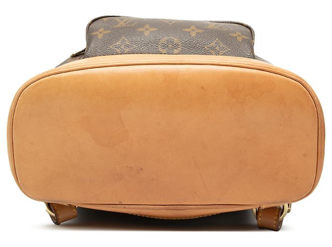Louis Vuitton Marrone Monogram Montsouris PM - vista 3