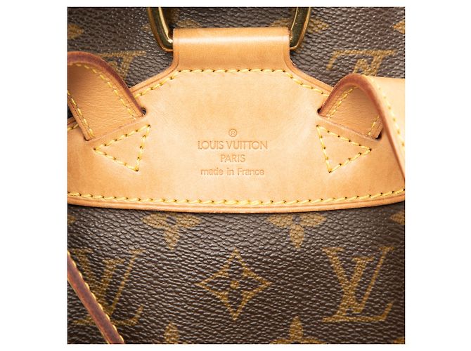 Louis Vuitton Marrone Monogram Montsouris PM - vista 5