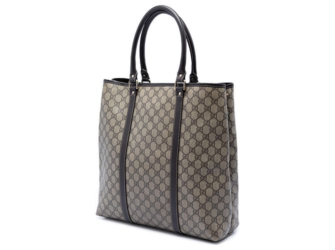 Tote verticale Gucci Beige GG Supreme Joy - vista 2