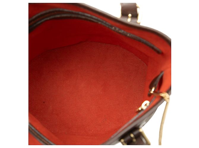 Louis Vuitton Marrón Damier Ebene Marais Castaño - vista 4