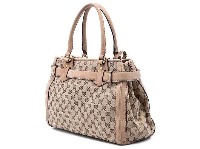 Gucci Beige GG Canvas Running Tote - Ansicht 2