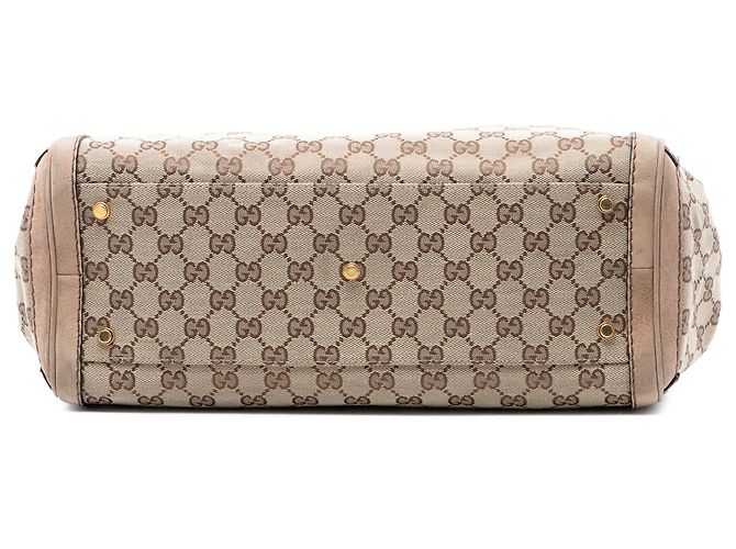 Gucci Beige GG Canvas Running Tote - Ansicht 3