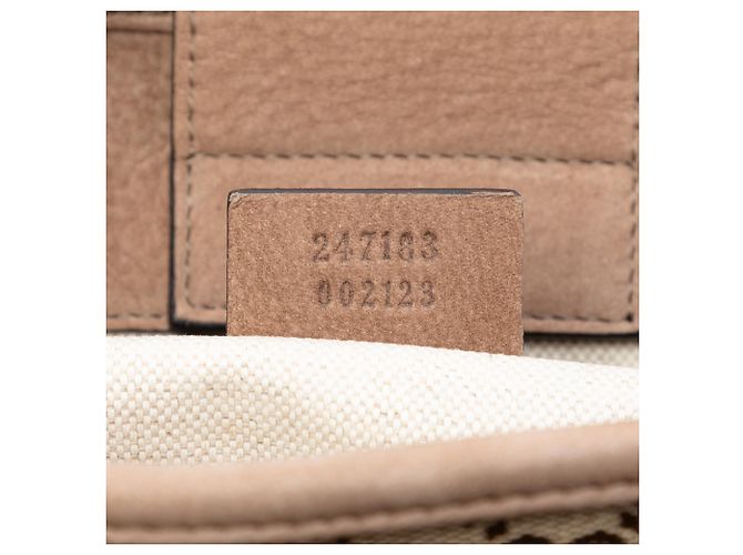 Gucci Beige GG Canvas Running Tote - Ansicht 6