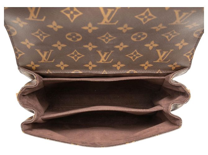 Louis Vuitton Pochette Metis Monogram Marrone - vista 4
