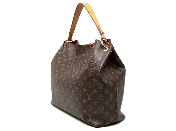 Louis Vuitton Marrone Monogram Graceful MM - vista 2