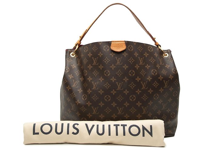 Louis Vuitton Marrone Monogram Graceful MM - vista 8