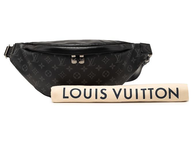 Louis Vuitton Black Monogram Eclipse Discovery Bumbag PM - view 8