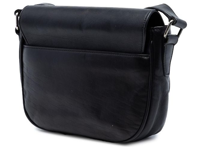 Borsa a tracolla Kim con nappa in pelle di vitello nera Saint Laurent Nero - vista 2