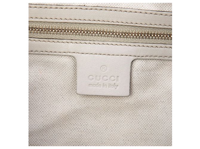 Borsa Boston Nice Microguccissima bianca Gucci Bianco Crudo - vista 5