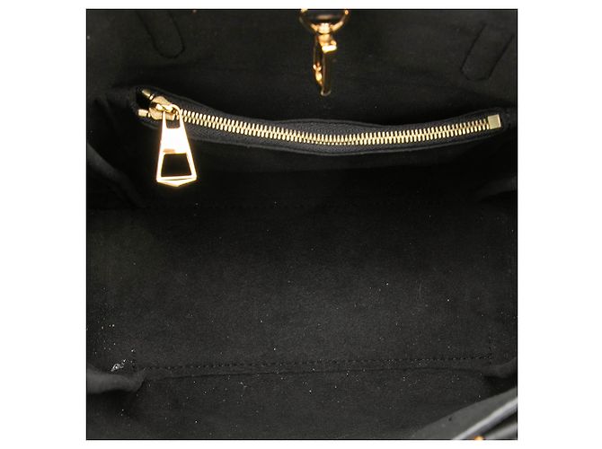 Louis Vuitton Marrone Damier Ebene Belmont PM - vista 4