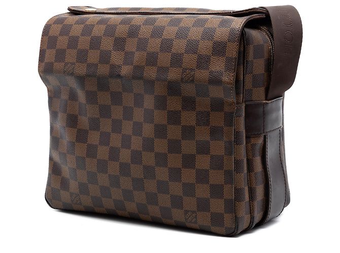 Louis Vuitton Marrone Damier Ebene Naviglio - vista 2