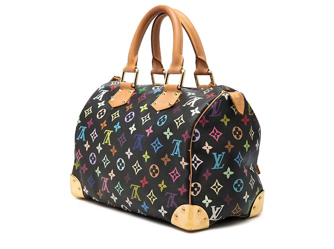 Louis Vuitton Black Monogram Multicolore Speedy 30 - view 2