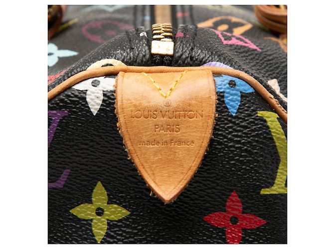 Louis Vuitton Black Monogram Multicolore Speedy 30 - view 5