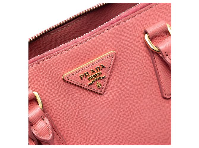 Borsa Prada Pink Medium Saffiano Lux Promenade Rosa - vista 5