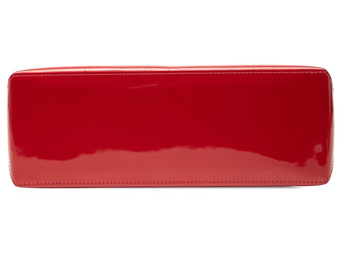 Louis Vuitton Red Monogram Vernis Wilshire PM Rosso - vista 3